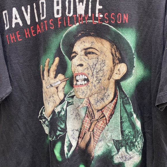 Vintage David Bowie The Hearts Filthy Lesson s/s tshirt. Clean - Picture 2 of 5